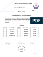 Guru Gobind Singh Polytechnic, Nashik: "Magnetic Lines of Forces of Magnet"