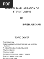 General Familiarization of Steam Turbine