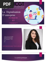 La Digitalisation D'entreprise Halima Daalousse