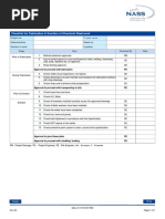 Checklist For Fabrication & Erection of Structural Steel Work