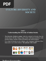 Culture Diversity and Society