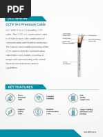 DCC-WHI-90: CCTV 3+1 Premium Cable