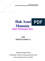 Ham Dalam Pandangan Islam