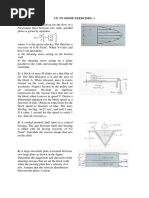 Ce 371 Home Exercises-1 1) The Velocity Distribution For The Flow of A