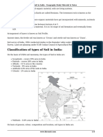 Types Soil India Geography Study Material Notes