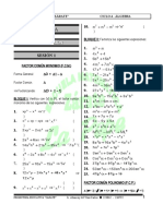 Boletin - Álgebra - Factorzasion - C3