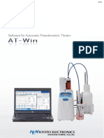 Software For Automatic Potentiometric Titrator