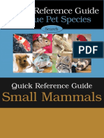 Quick Reference Guide To Unique Pet Species