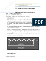 Especificaciones Técnicas Sistema Autocompensante Breña