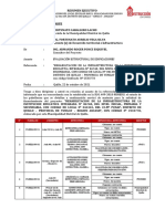 Informe Riesgo Estructural