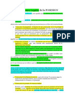 Las Presunciones Legales de La POSESION