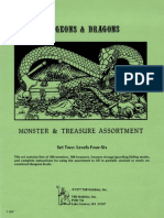 TSR 9012 - Monster & Treasure Assortment Set Two, Levels Four-Six (1977)