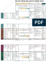 10 Parameters of Urine Reagent Strip