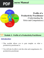 Module 3 - Role of Productivity Practitioner