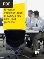 Effective Implementation of COSO's New Anti-Fraud Guidance