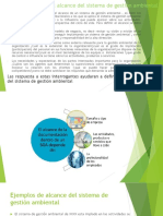 Determinación Del Alcance Del Sistema de Gestión Iso 14001 2015