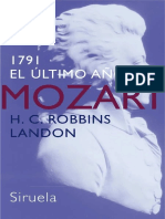 1791 El Ultimo Ao de Mozart