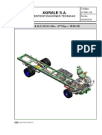 Agrale S.A. Especificaciones Técnicas