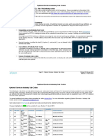 Reason For Issuance Sub-Codes (RFISC) - 98x / 99x Industry Codes