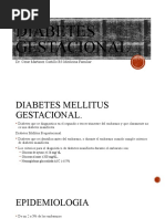 Diabetes Gestacional