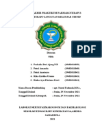 Laporan Akhir Praktikum Farmakoterapi 3 Farmakoterapi Gangguan Hipertiroid