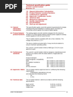 Technical Specification Guide: 1.0 General Information/ 2.0 Product Features/ Product Functions