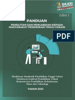 Panduan Penelitian Dan Pengabdian Kepada Masyarakat Pendidikan Tinggi Vokasi