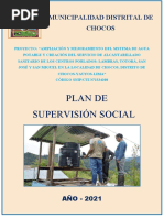 Plan de Supervision Social