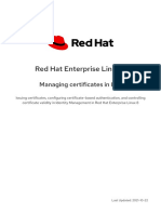 RHEL 8.5 - Managing Certificates in IdM