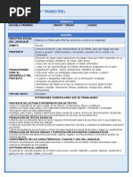 3° Grado Semana 8 (1° Trimestre)