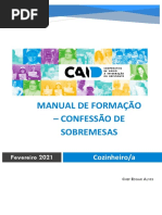 Manual de Formação - Confeção de Sobremesas