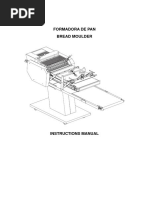 Ciberpan - Bolillo-And-French Bread Moulder (Manual)