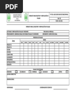 Registro y Verificación de Plagas