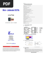 Micro - Lokdecoder DCX76z: Manual