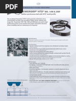 Powergrip® HTD®: Rubber Synchronous Belt With HTD® Tooth Profile