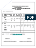 Rotation Plan