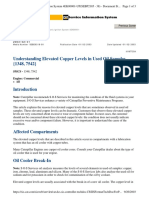 CAT Understanding Elevated Copper Levels in Used Oil Samples