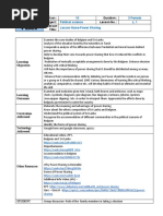 Lesson Plan Political Science