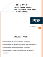 C++ Derived Data Types