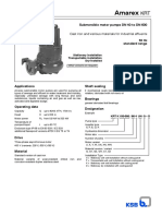 Amarex: Submersible Motor Pumps DN 40 To DN 600