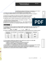 Devoir de Contrôle N°1 Lycée Pilote - Physique - Bac Sciences Exp (2011-2012) MR Zakaria Hentati