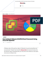 How To Reset VMware ESX - ESXi Root Password Using Linux ISO Gparted
