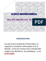 LA VEILLE INFORMATIONNELLE-cours