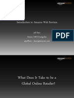 Introduction To Amazon Web Services: Jeff Barr Senior AWS Evangelist