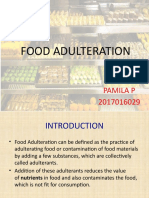 Bakery - FOOD ADULTERATION