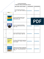 List Download Ebook Tema "Operator Theory and Number Theory"