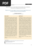 David Alberto Zamudio Flores-Article-Resilience and Moral Judgment, Factors That Encourage Behaviors Andattitudes of Personal and Social Leadership