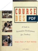 Course Design - A Guide To Curriculum Development For Teachers, 6th Edition