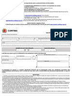 Informações Importantes para o Preenchimento Do Formulário