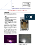 Jenion 公司 Alternating Cold Cathode Plasma Sources